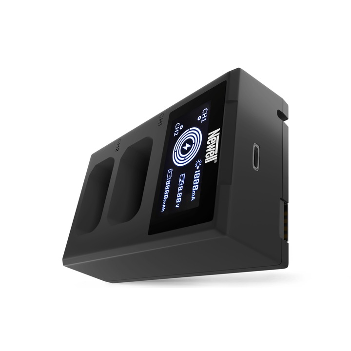 Incarcator Newell FDL-USB-C cu doua canale pentru NP-FW50