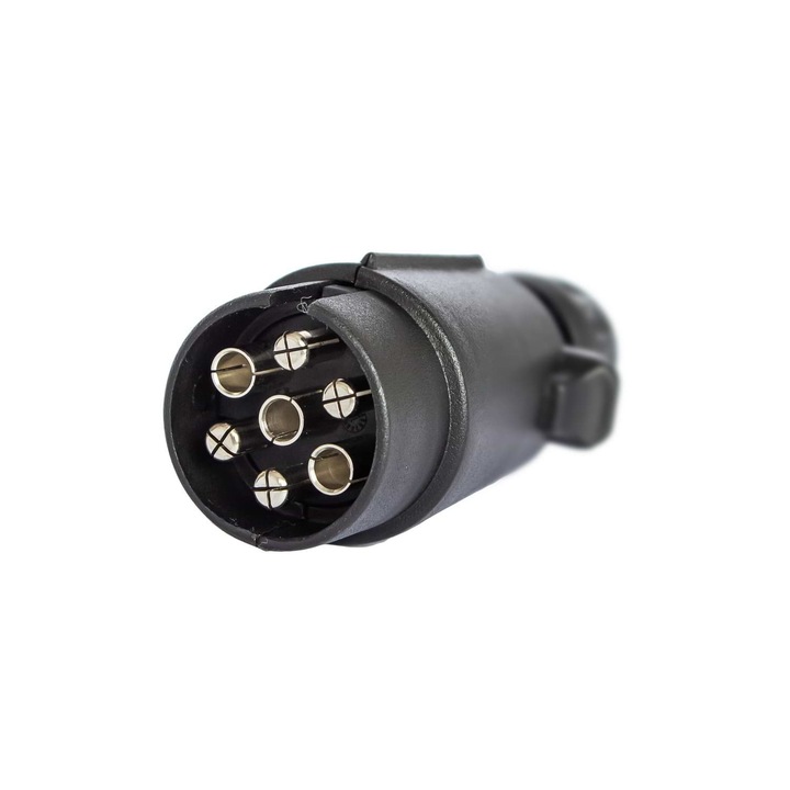 Priza din PVC Aspock cu 7 pini, cu presetupa 2 x 6 mm