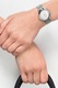 Citizen, Ceas cu bratara cu model plasa Eco-Drive, Argintiu