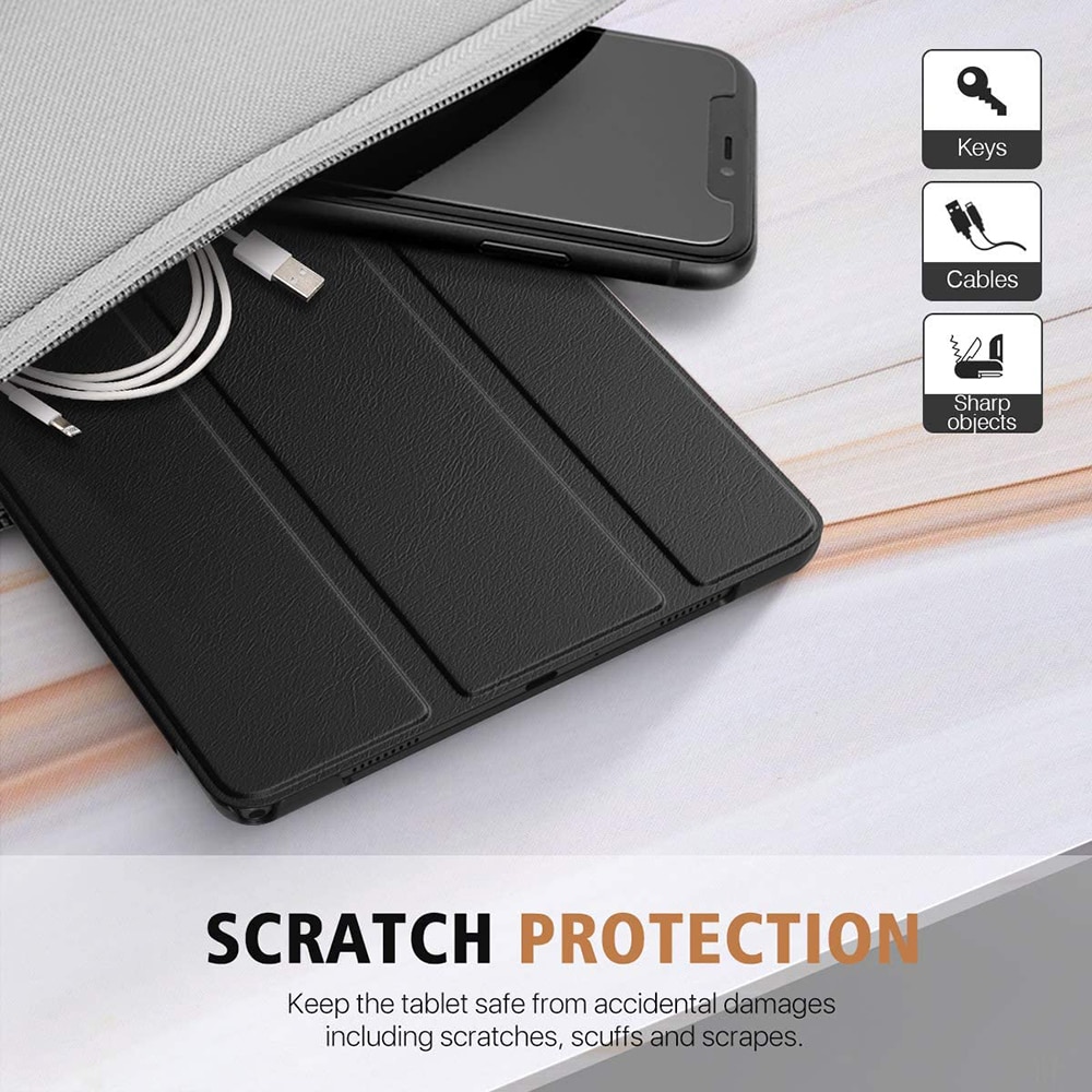 Husa pentru tableta Samsung Galaxy Tab A7 10.4 (2020 / 2022), Techsuit FoldPro, Negru