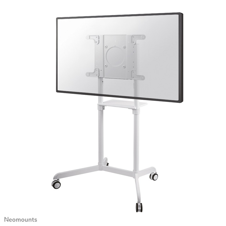 Стойка за телевизор Neomounts NS-M1250WHITE, За под, Регулируема, 37 "-70", макс. 70 кг