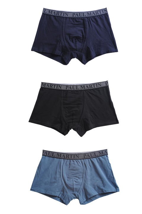 Set 3 Boxeri barbati Paul Martin model PIB51111S, Multicolor, Marime L