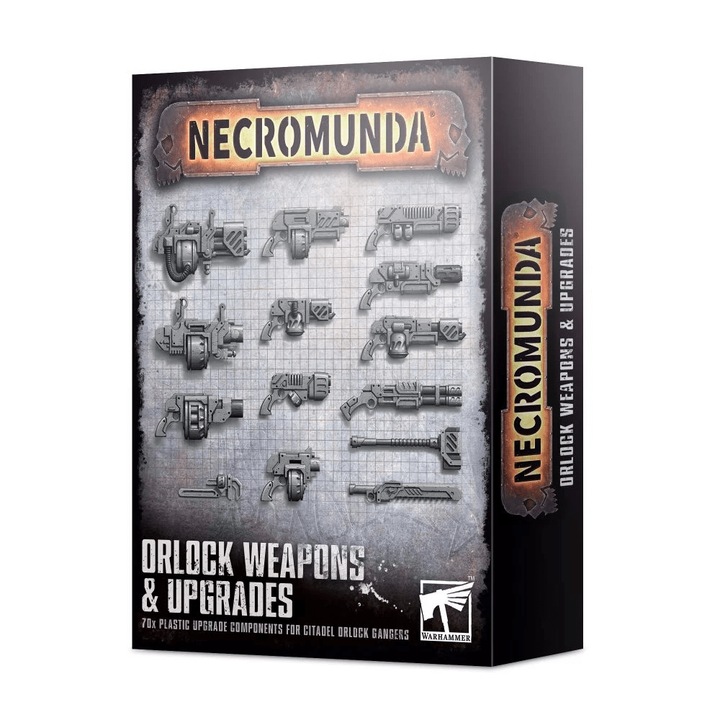 Pachet Miniaturi, Necromunda, GW, Orlock Weapons & Upgrades, 70 miniaturi