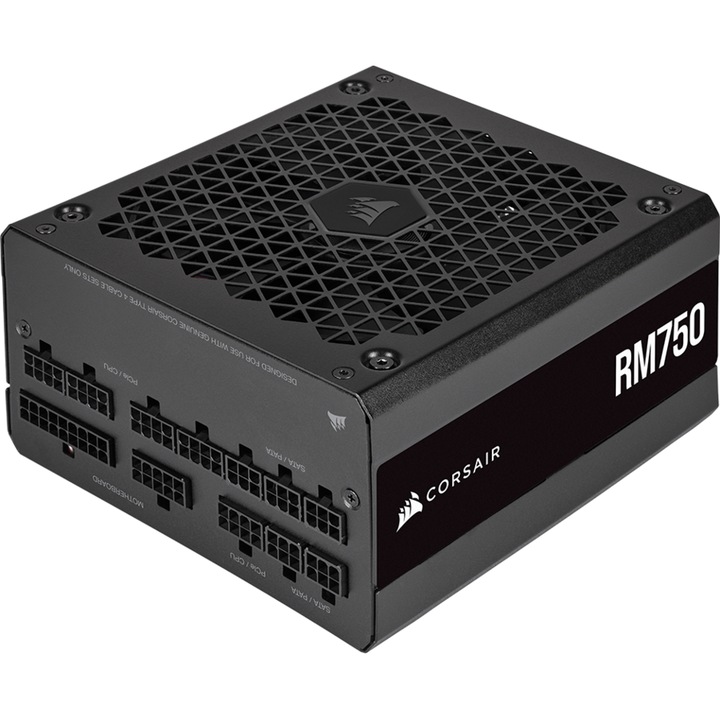 Sursa Corsair RM Series™ RM750, 80 PLUS® Gold, 750W, Fully Modular