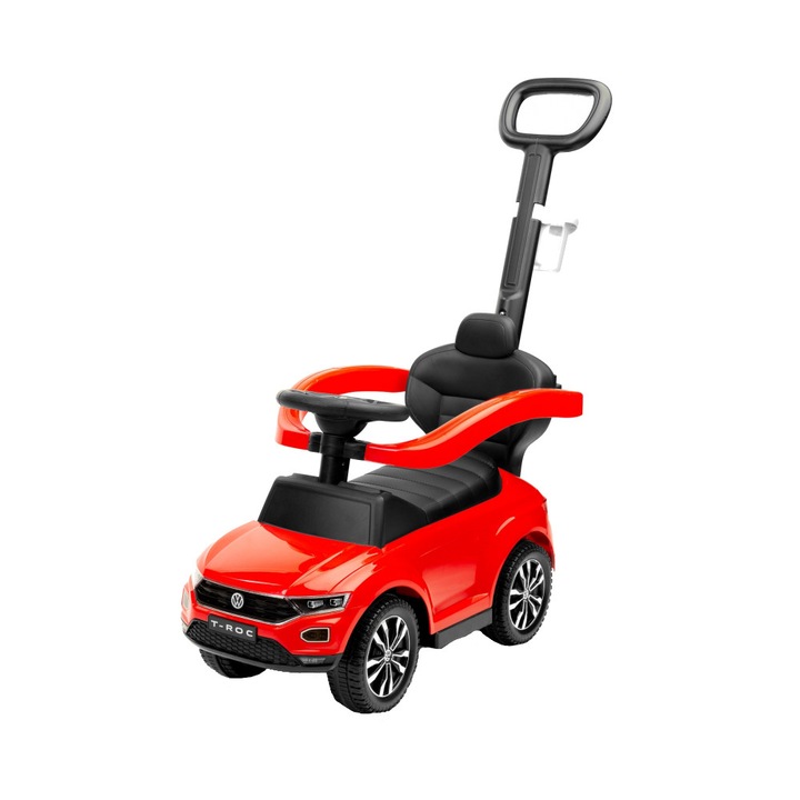 Toyz by Caretero Volkswagen T-ROC ride-on autó szülői fogantyúval, piros