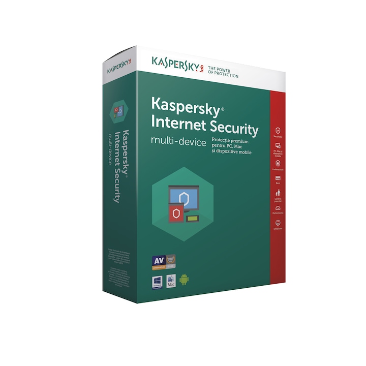 Kaspersky Internet Security Multi Device – Új – 2 év – 5 felhasználó – Elektronikus licenc