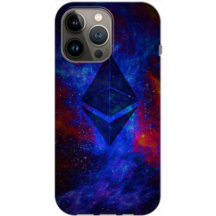 Husa compatibila cu Apple iPhone 12, iPhone 12 Pro model Ethereum, Silicon, TPU, Viceversa