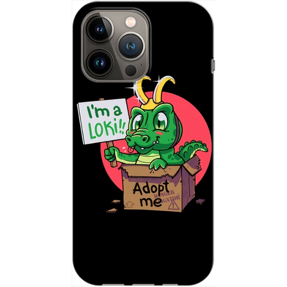 Husa compatibila cu Apple iPhone 11 Pro Max Im a Loki Adopt me
