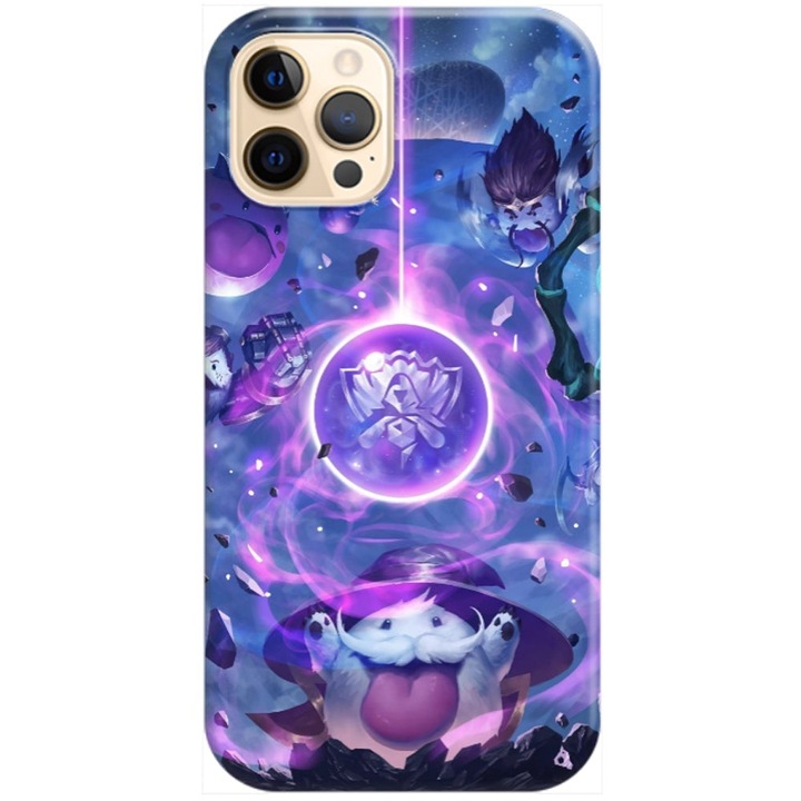 Husa compatibila cu Apple iPhone 12, iPhone 12 Pro model League of Poro, Silicon, TPU, Viceversa