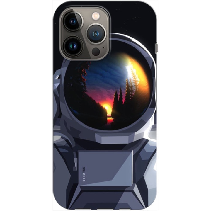 Husa compatibila cu Apple iPhone 12 Mini Love Outer Space, Silicon, TPU, Viceversa