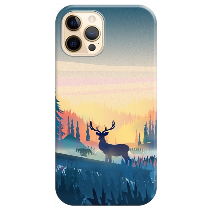 Husa compatibila cu Apple iPhone 12, iPhone 12 Pro model Nature, Silicon, TPU, Viceversa