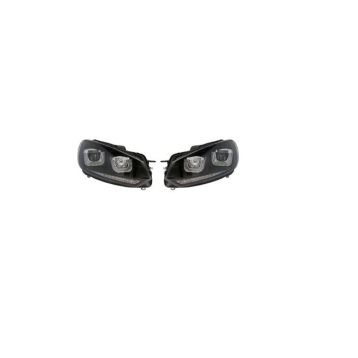 2 db-os Eagle Eyes fényszóró készlet, kompatibilis a Volkswagen Golf VI 2008-2013 modellel