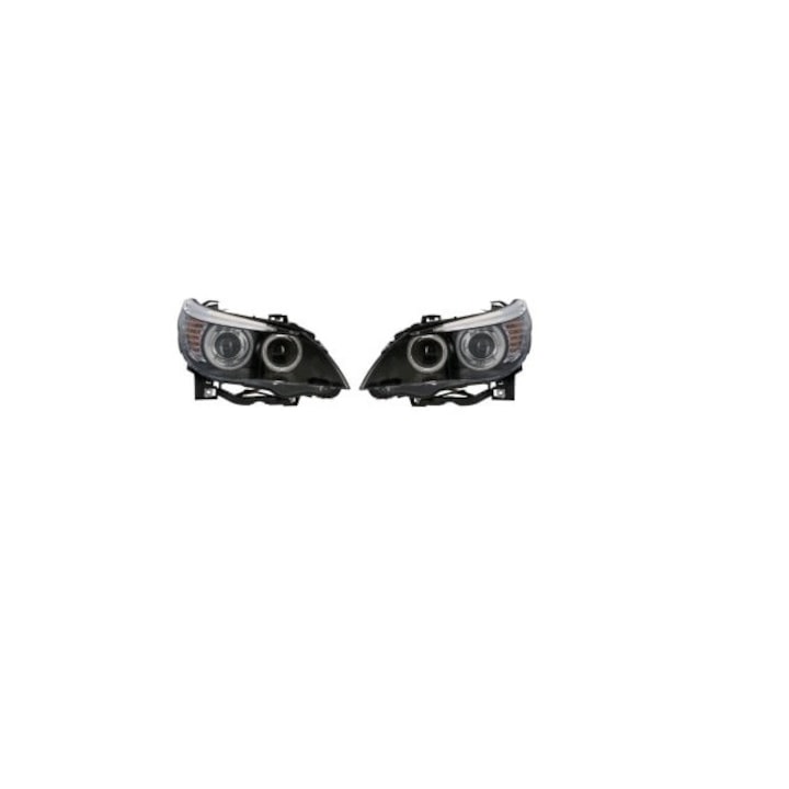 Set 2 faruri Eagle Eyes, compatibile BMW 5 (E60), 5 (E61) 2001-2010