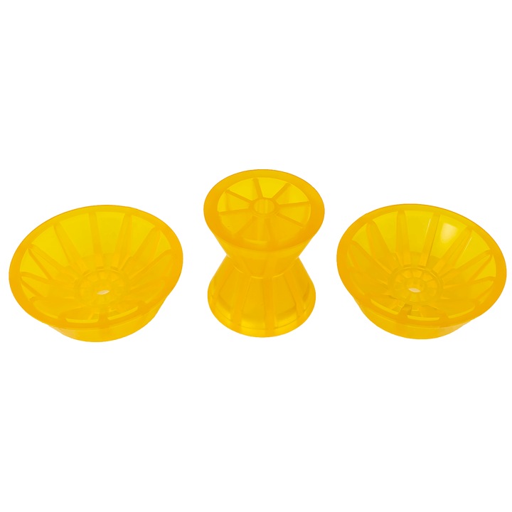 Set rola prora pentru remorci transport ambarcatiuni si 2 capace