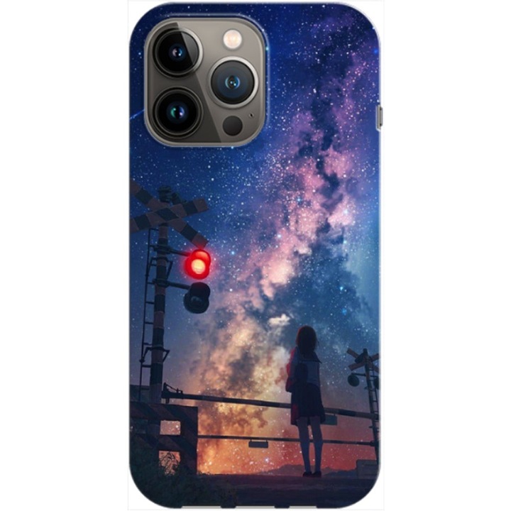 Калъф, съвместим с Apple iPhone 12, iPhone 12 Pro модел Red Light, силикон, TPU, обратно