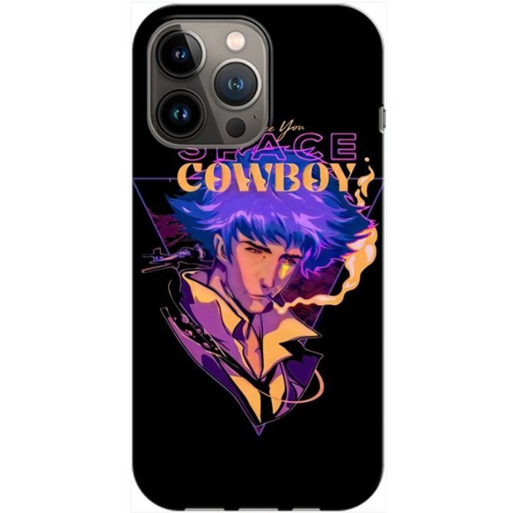 Калъф, съвместим с Apple iPhone 11 Pro See you Space Cowboy, силикон, TPU, обратното
