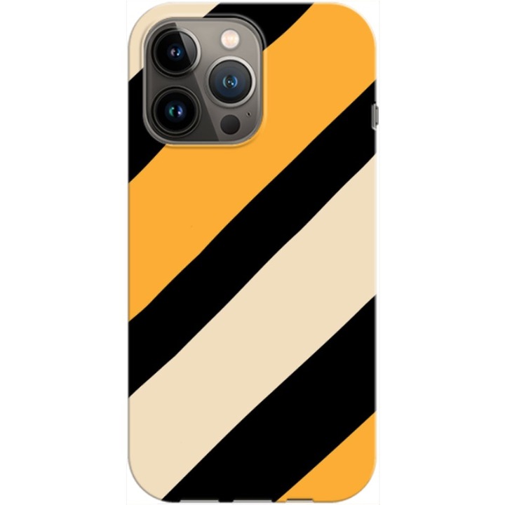 Husa compatibila cu Apple iPhone 12, iPhone 12 Pro model Stripes, Silicon, TPU, Viceversa