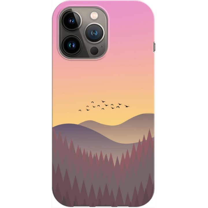 Husa compatibila cu Apple iPhone 12, iPhone 12 Pro model Sunny Grasslands, Silicon, TPU, Viceversa