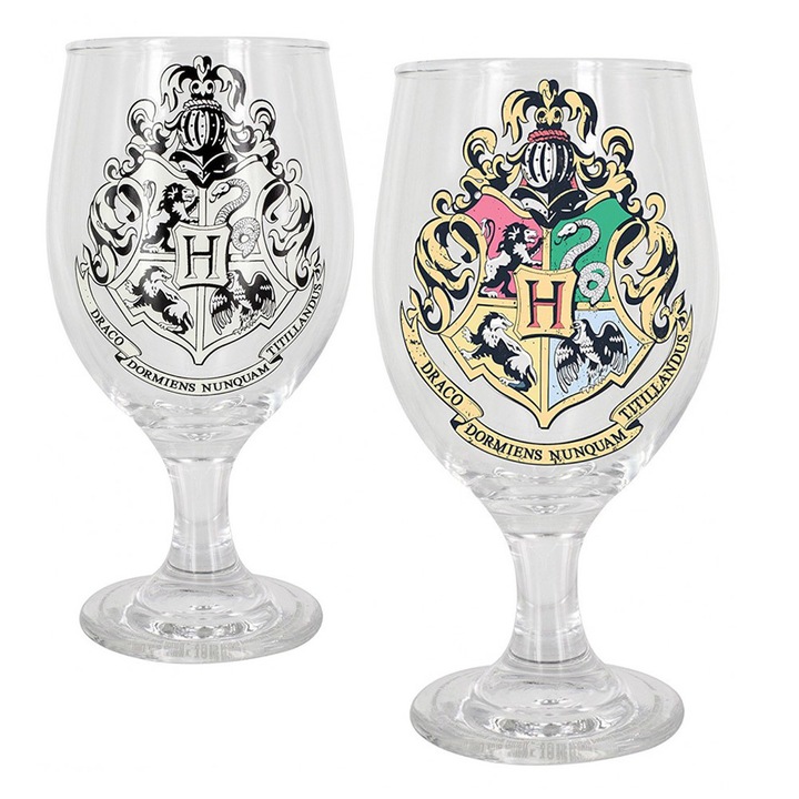 Harry Potter - Roxfort színváltó pohár