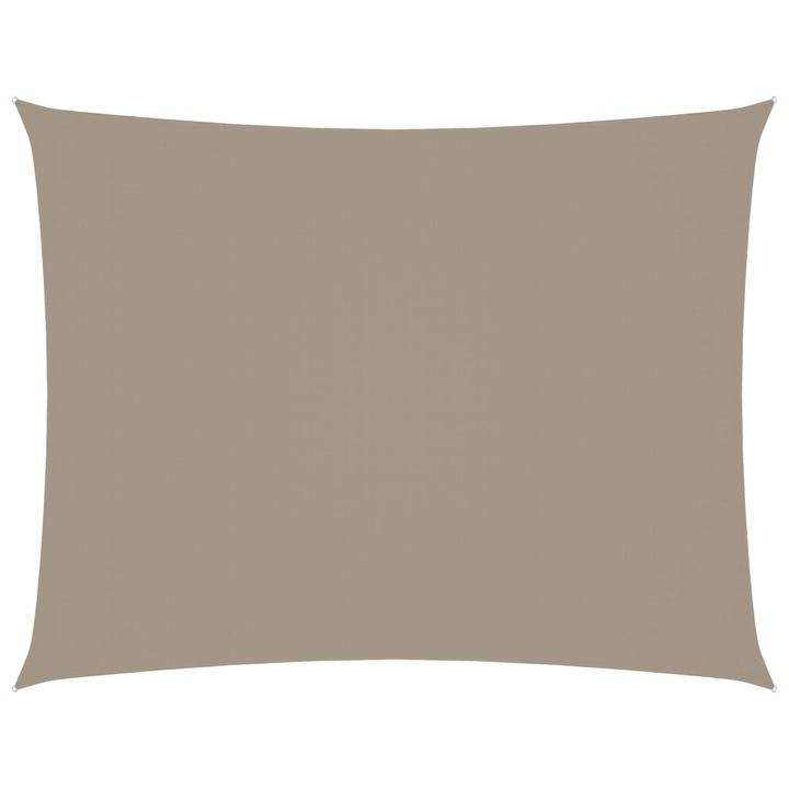 Платно-сенник vidaXL, Оксфорд текстил, правоъгълно, 2.5x4 м, таупе