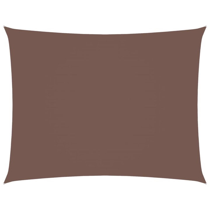 Платно-сенник vidaXL, Оксфорд текстил, правоъгълно, 3x4,5 м, кафяво