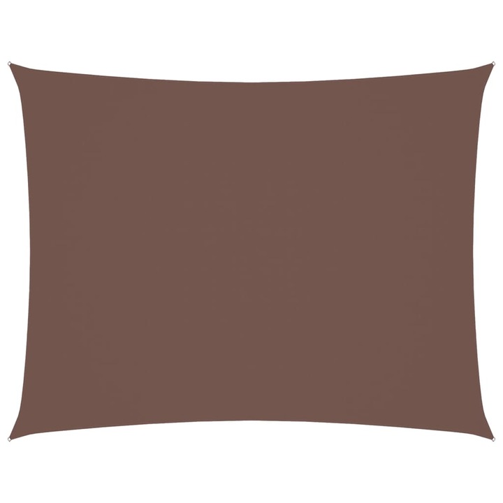 Платно-сенник vidaXL, Оксфорд текстил, правоъгълно, 3,5x5 м, кафяво, 2.92 kg