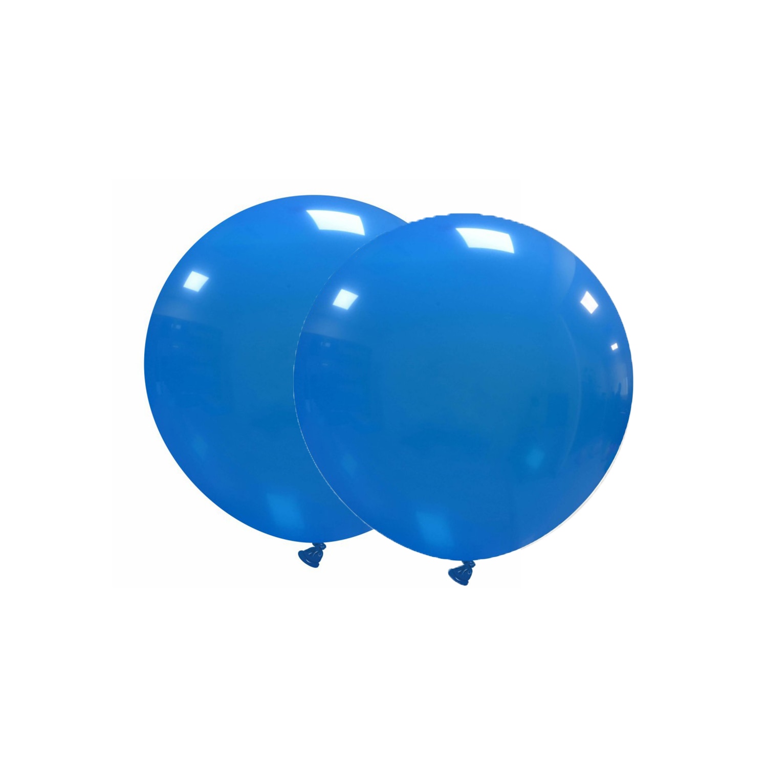 cubic Cater constant Set 2 baloane jumbo din latex, albastru inchis, 45 cm - eMAG.ro