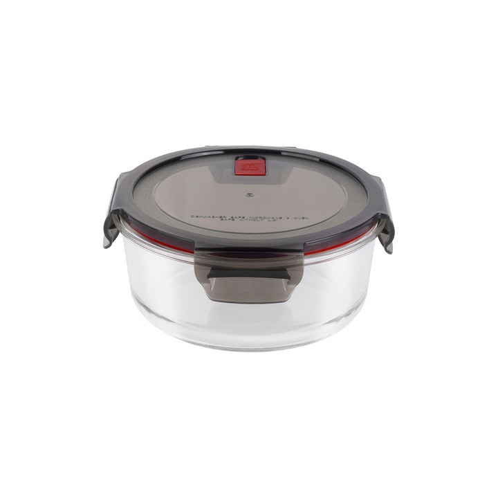 Кръгъл съд за храна, изработен от стъкло, 1.3 л, "Gusto" - Zwilling