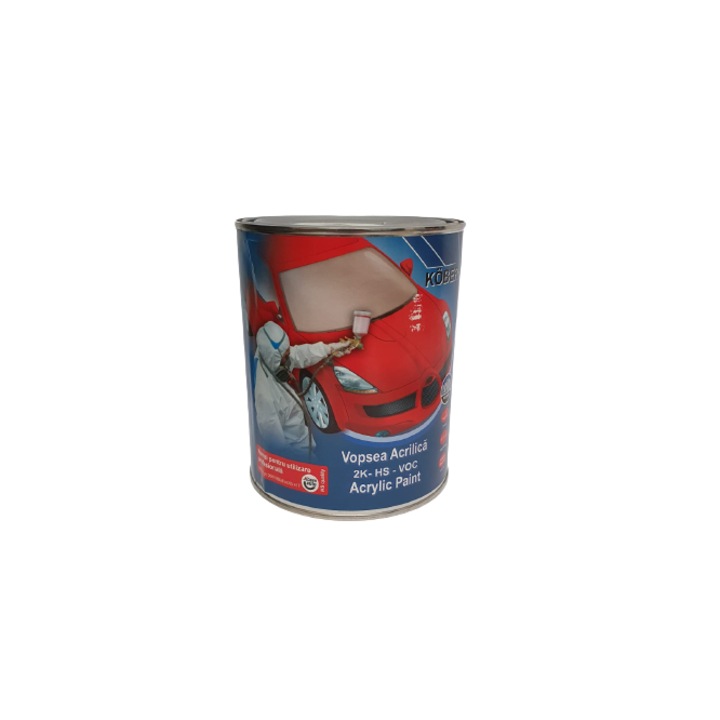 Autófesték készen kevert 2K, Passion Red, KOBER, 1 l