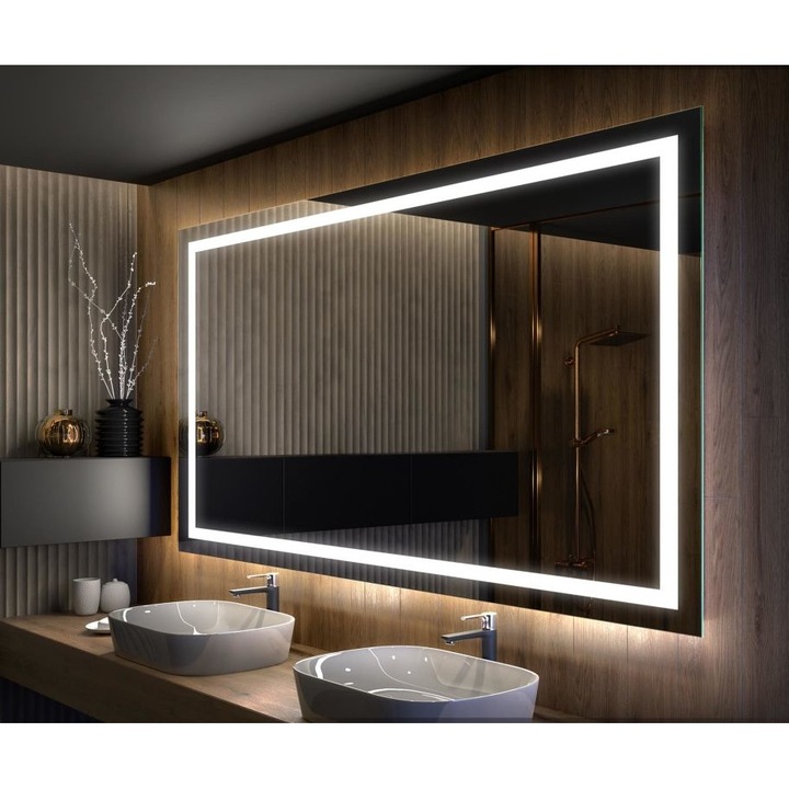 Artforma 160x60 Fürdőszoba Tükör Világítással LED LED015