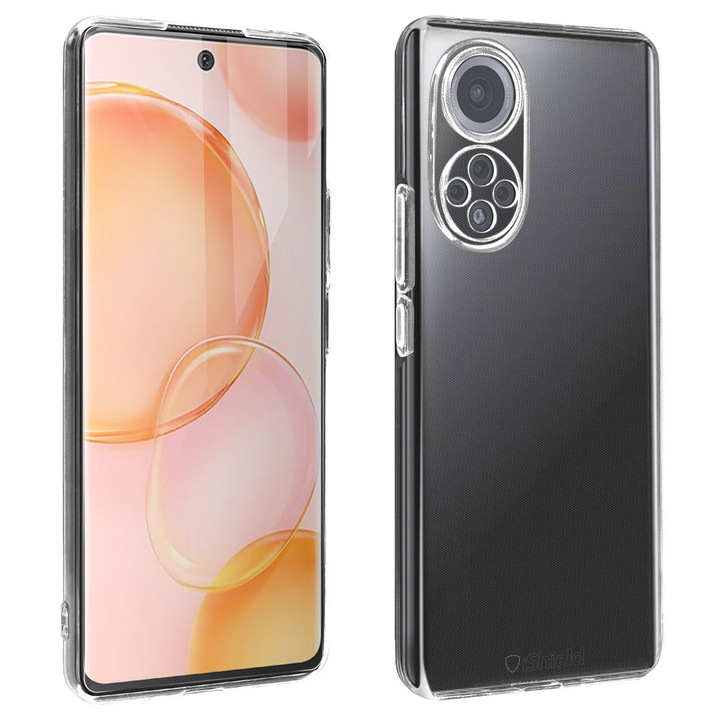 GEKKO Mobile Huawei Nova 9 Tok, Vékony szilikon, Ultra Slim, Gél, 0.3 mm, Kameravédelem, Átlátszó