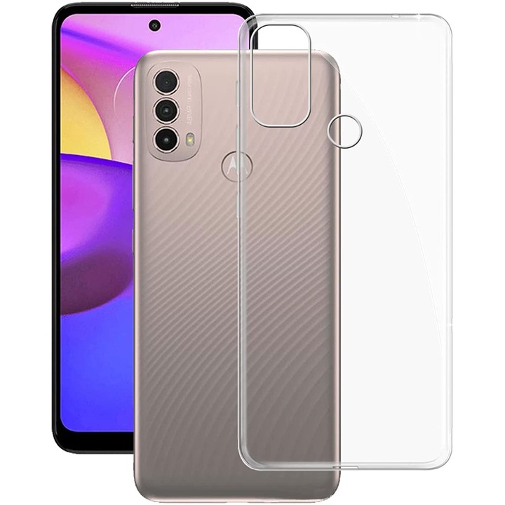 Силиконов калъф Ultra Slim Back Case за Motorola Moto E40/ Moto E20, Прозрачен