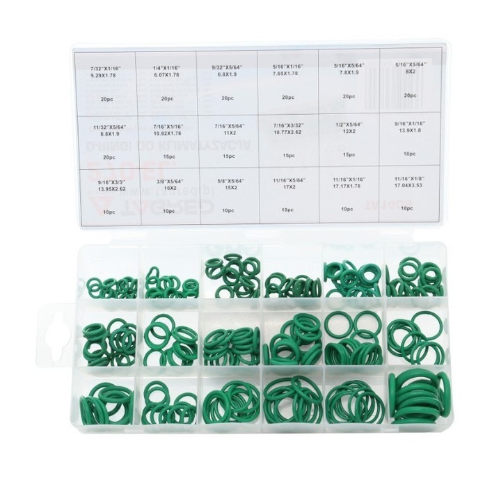 Set garnituri cauciuc, Tagred, 270 piese, TA1408