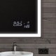 Oglinda baie cu iluminare LED Intrerupator, Statia meteo WI-Fi, Artforma, 200x70, LED001 - Orizontale