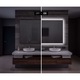 Oglinda baie cu iluminare LED Intrerupator iluminare, Saltea de incalzire, Artforma, 150x70, LED058