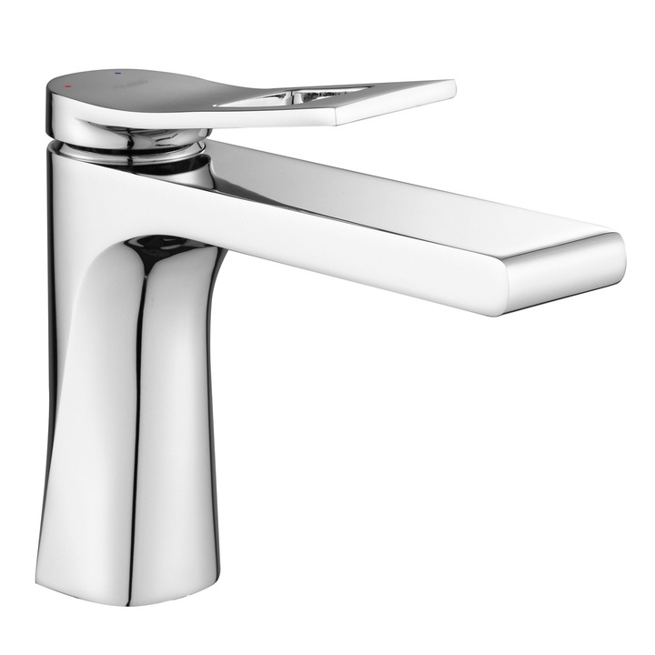 Смесител за мивка Rea Soul Chrome Low, Хром, Нисък