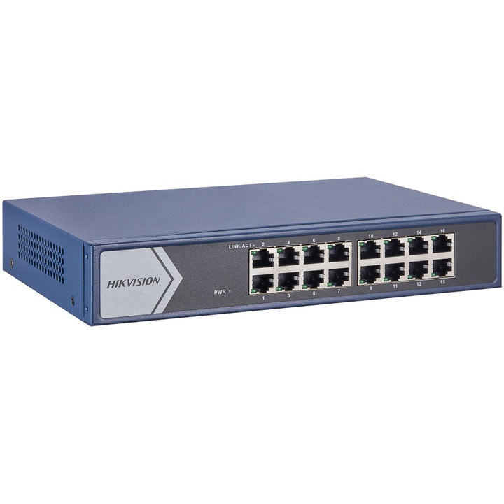 Hikvision DS-3E1516-EI Switch, 16-Port Gigabit
