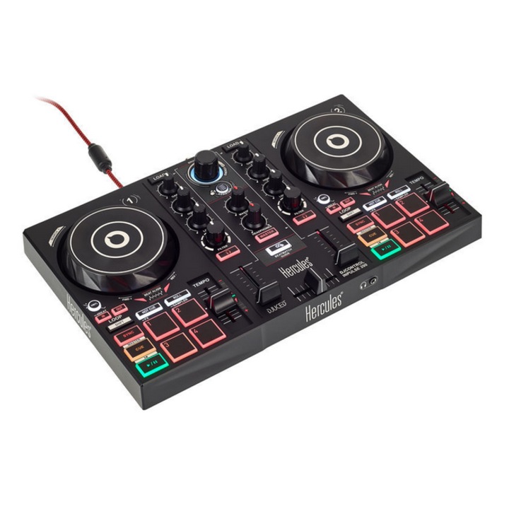 Controller HERCULES DJ DJControl Inpulse 200 - eMAG.ro
