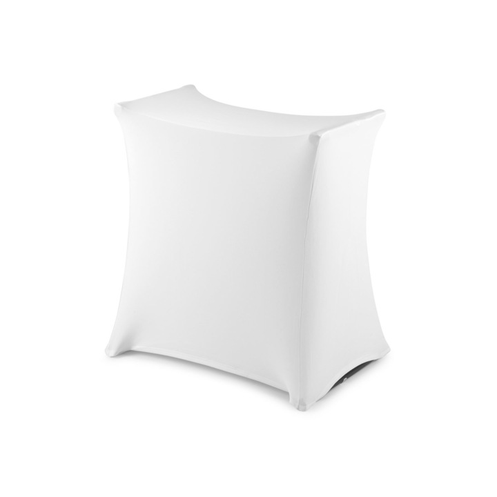 Capac suport pentru tastatura din lycra, BeamZ Alb