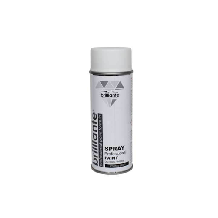 Brilliante Klasszikus matt fehér spray festék, RAL 9003, 400 ml