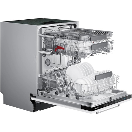 Masina de spalat vase incorporabila DW60A6092IB/EO Samsung, 14 seturi, 7 programe, Auto Open, Hygine Care, Clasa D, 60 cm