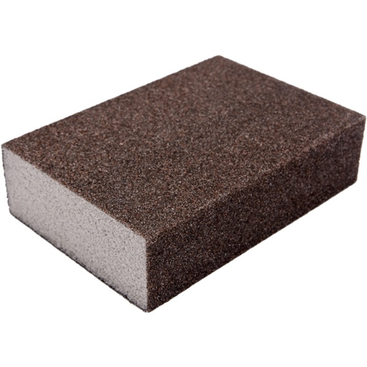 Burete abraziv Vorel 100x68x25 mm, granulatie 120