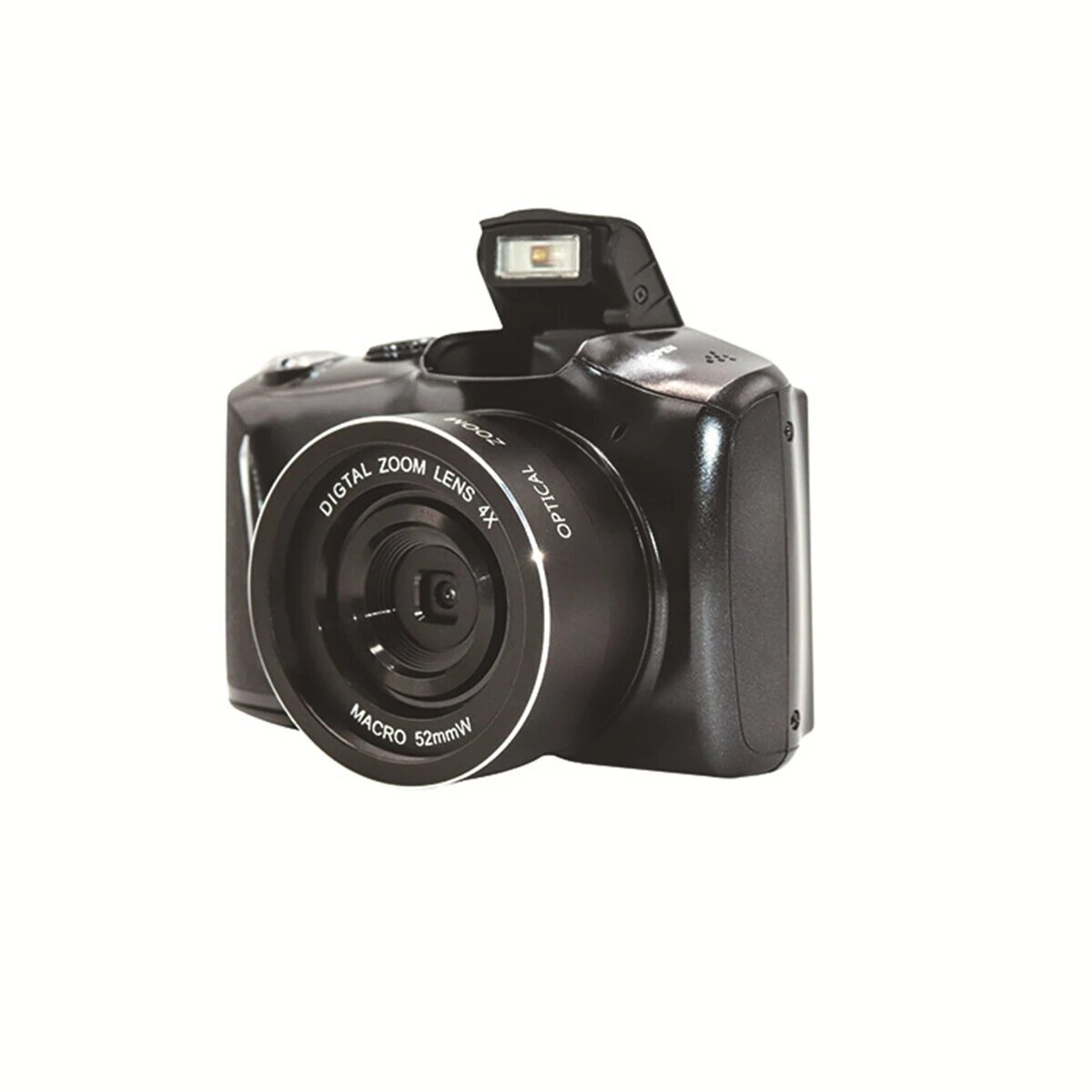 Цифрова видеокамера, 48Mp, Uhd 2.7K, 4x увеличение, черна - eMAG.bg