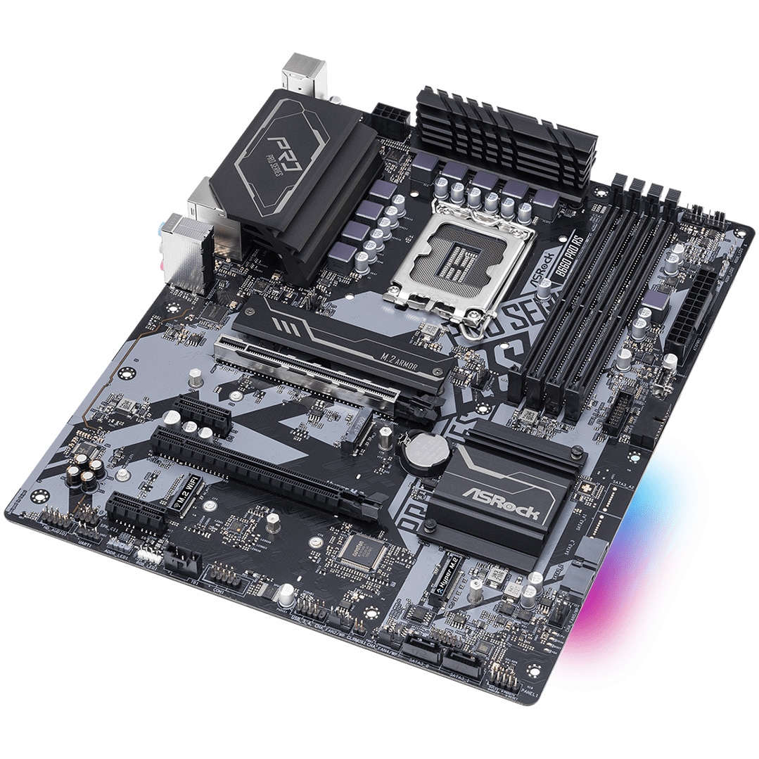 Asrok b660 i7 12700k 32gb rgbメモリ Placa de baza ASRock B660 PRO RS, Socket 1700 - eMAG.ro