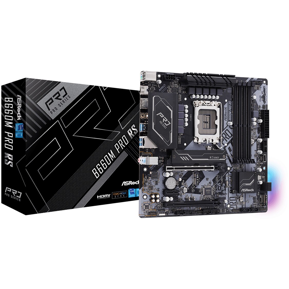 Placa de baza ASRock B660M PRO RS, Socket 1700