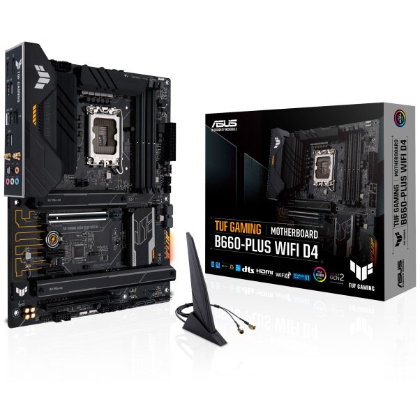 Placa de baza ASUS TUF GAMING B660-PLUS WIFI D4, Socket 1700