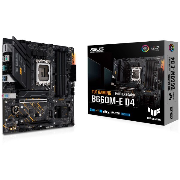 Placa de baza ASUS TUF GAMING B660M-E D4, Socket 1700