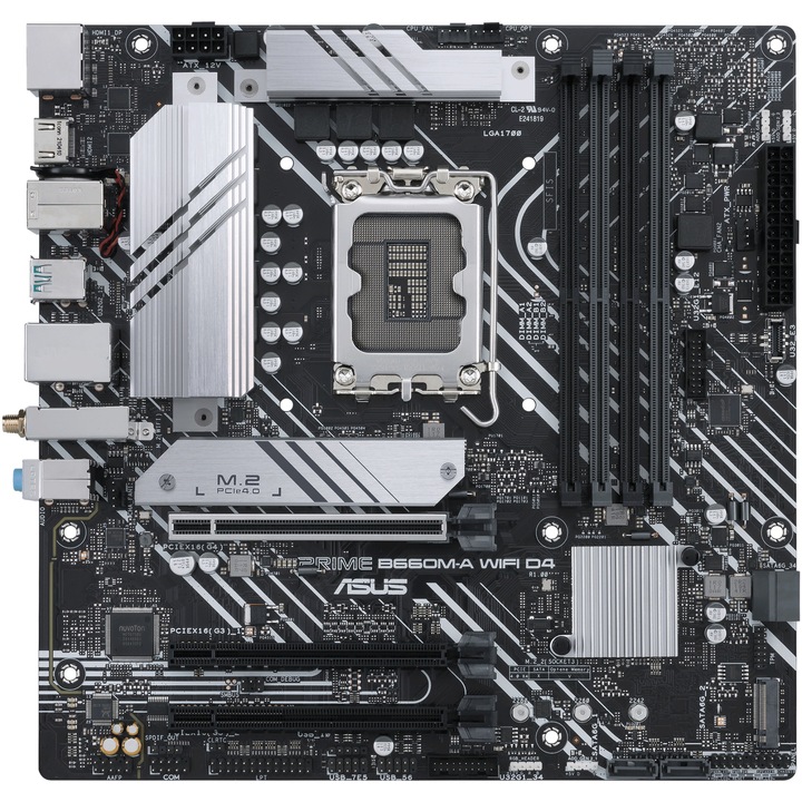 Дънна платка ASUS PRIME B660M-A WIFI D4, Socket 1700