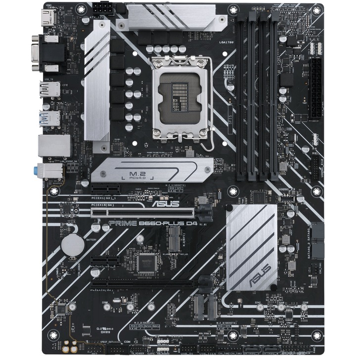 Placa de baza ASUS PRIME B660-PLUS D4, Socket 1700