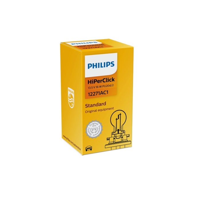 Bec auto halogen Philips Standard PCY16W 16W 12V 12271AC1